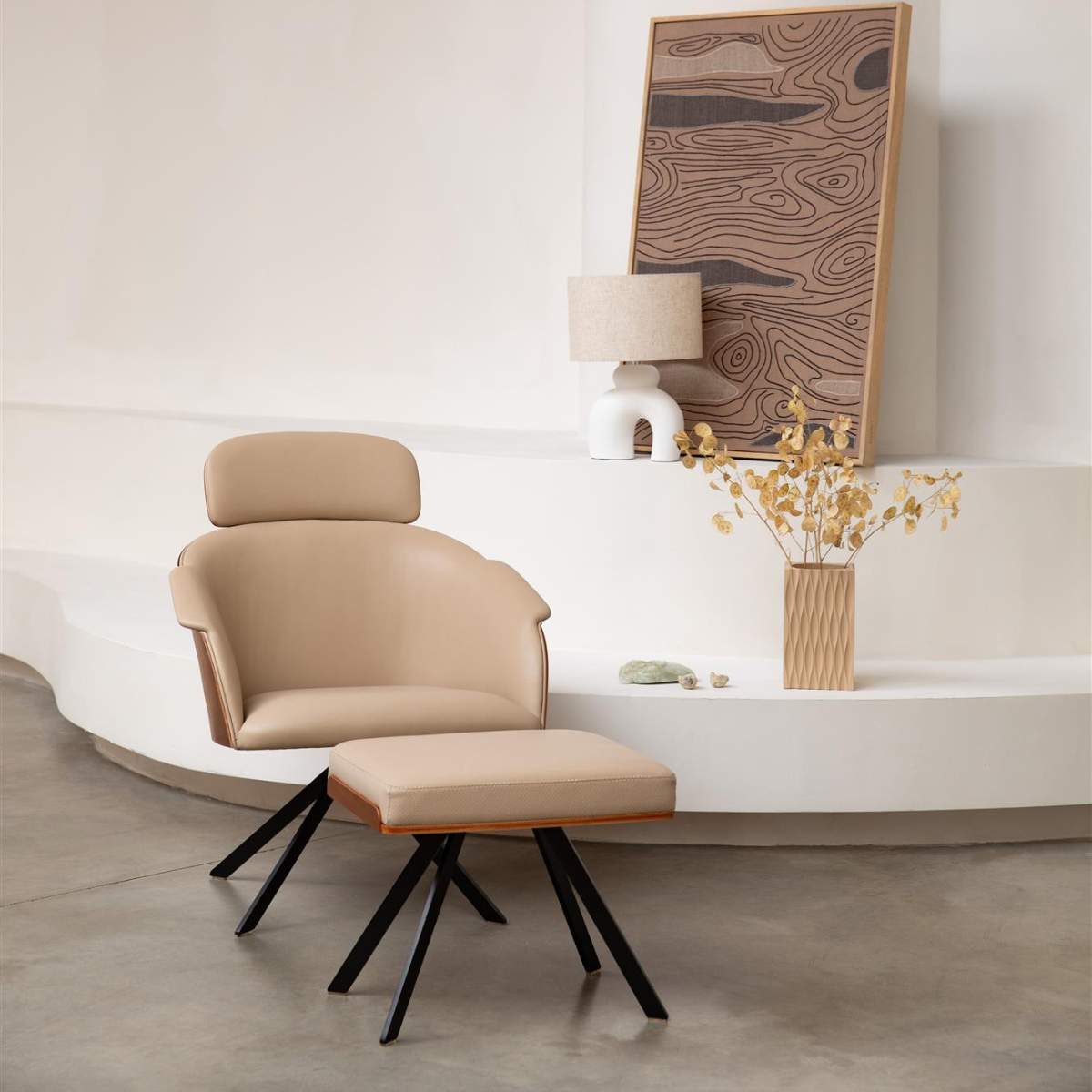 Zuiver Lounge Chair Frie