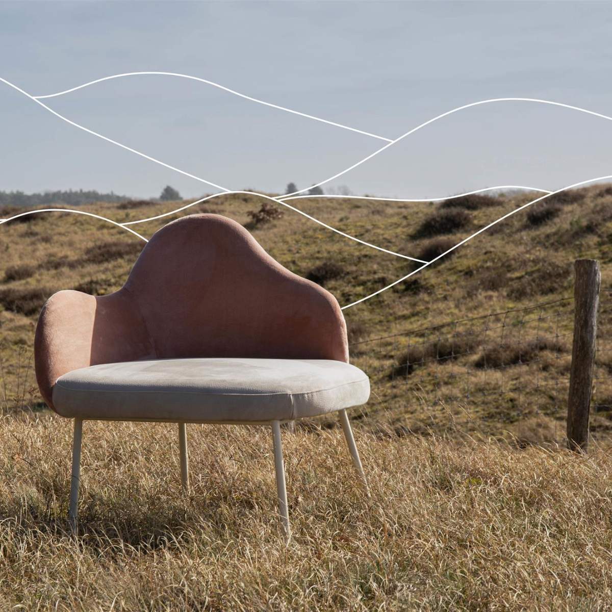 Zuiver Lounge Chair Friuli