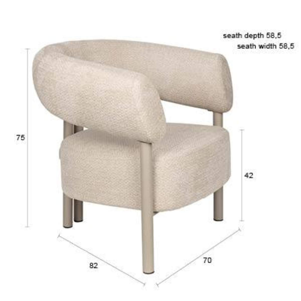 Zuiver Lounge Chair Heels
