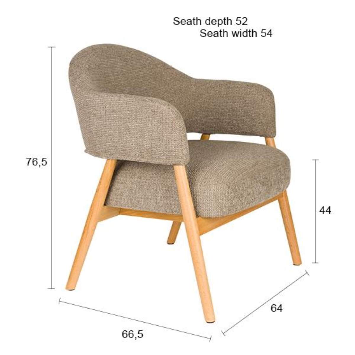 Beau&Co Lounge Chair Indy