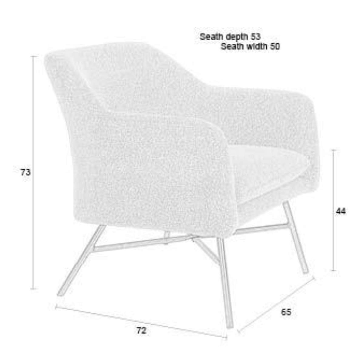 Beau&Co Lounge Chair Joaz