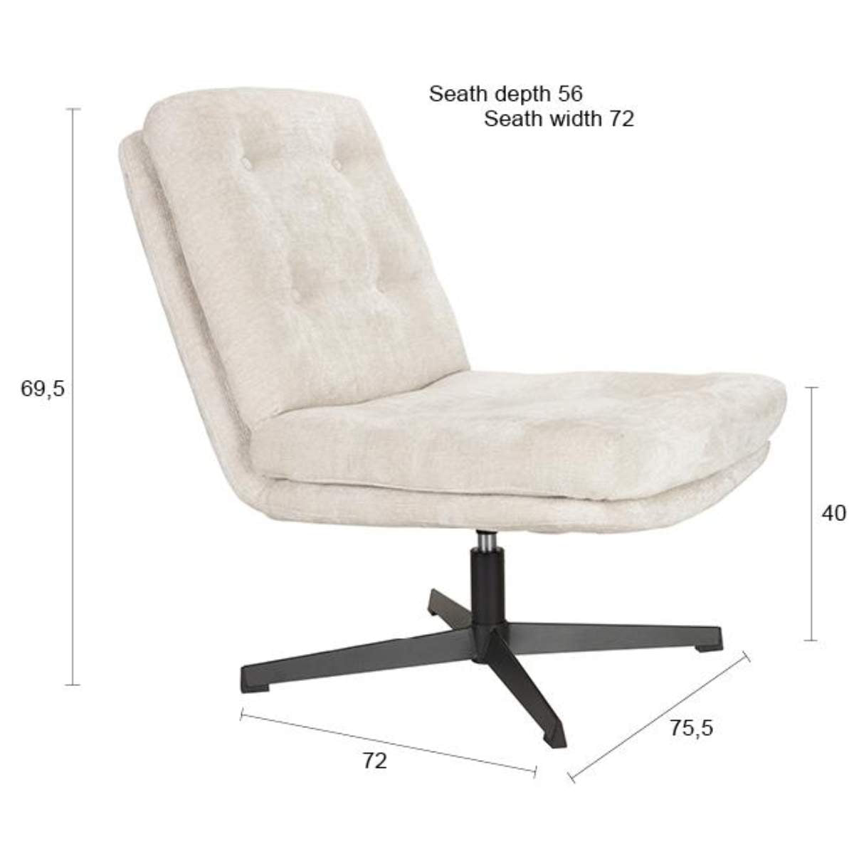 Beau&Co Lounge Chair Kai