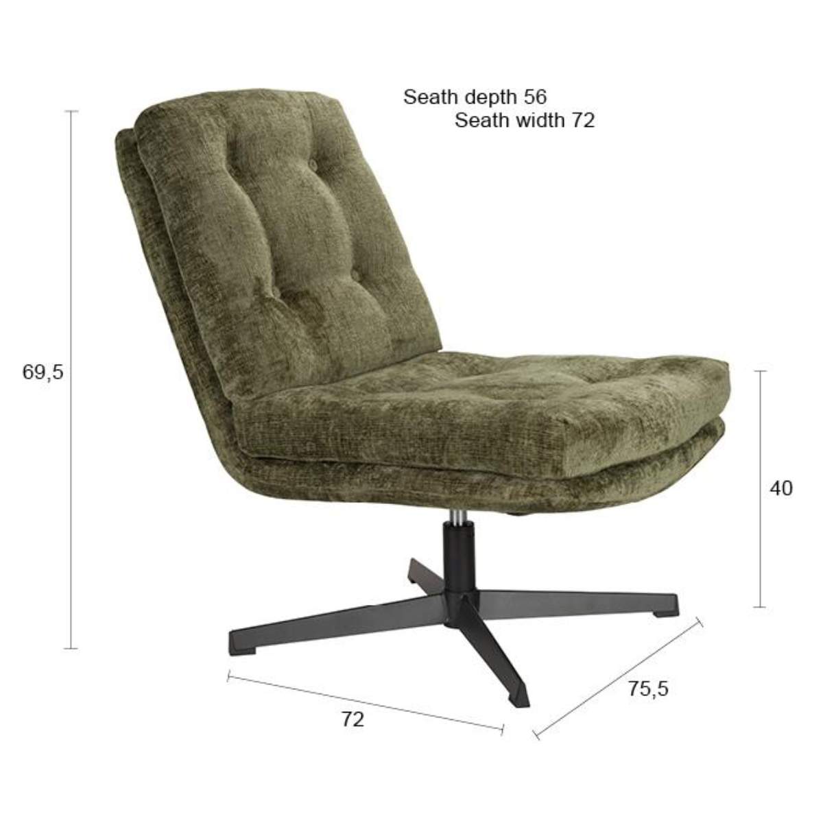 Beau&Co Lounge Chair Kai