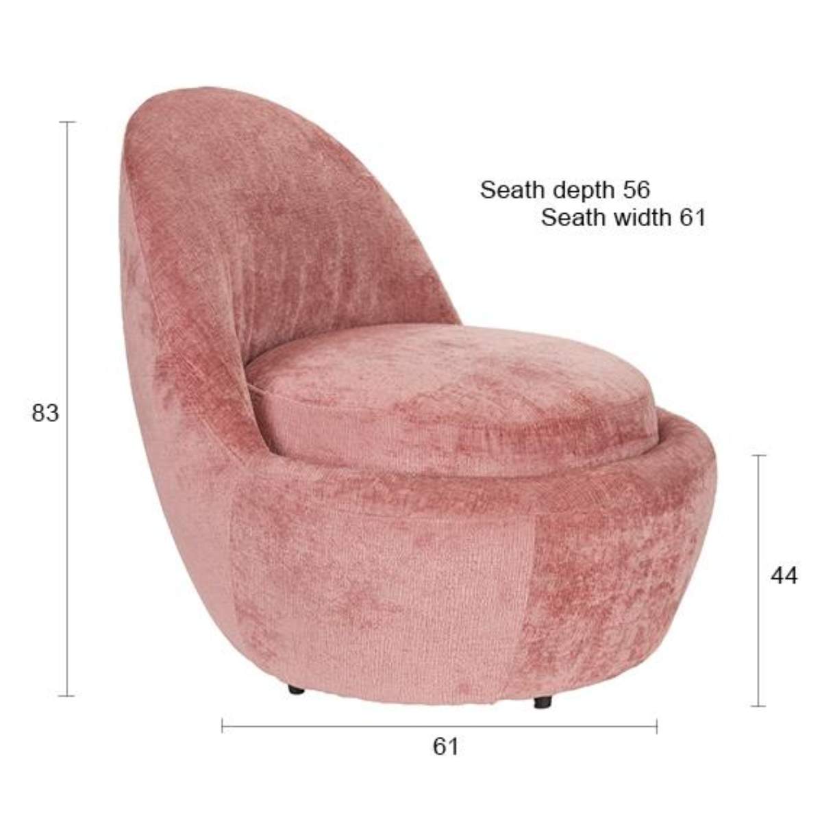 Beau&Co Lounge Chair Nash