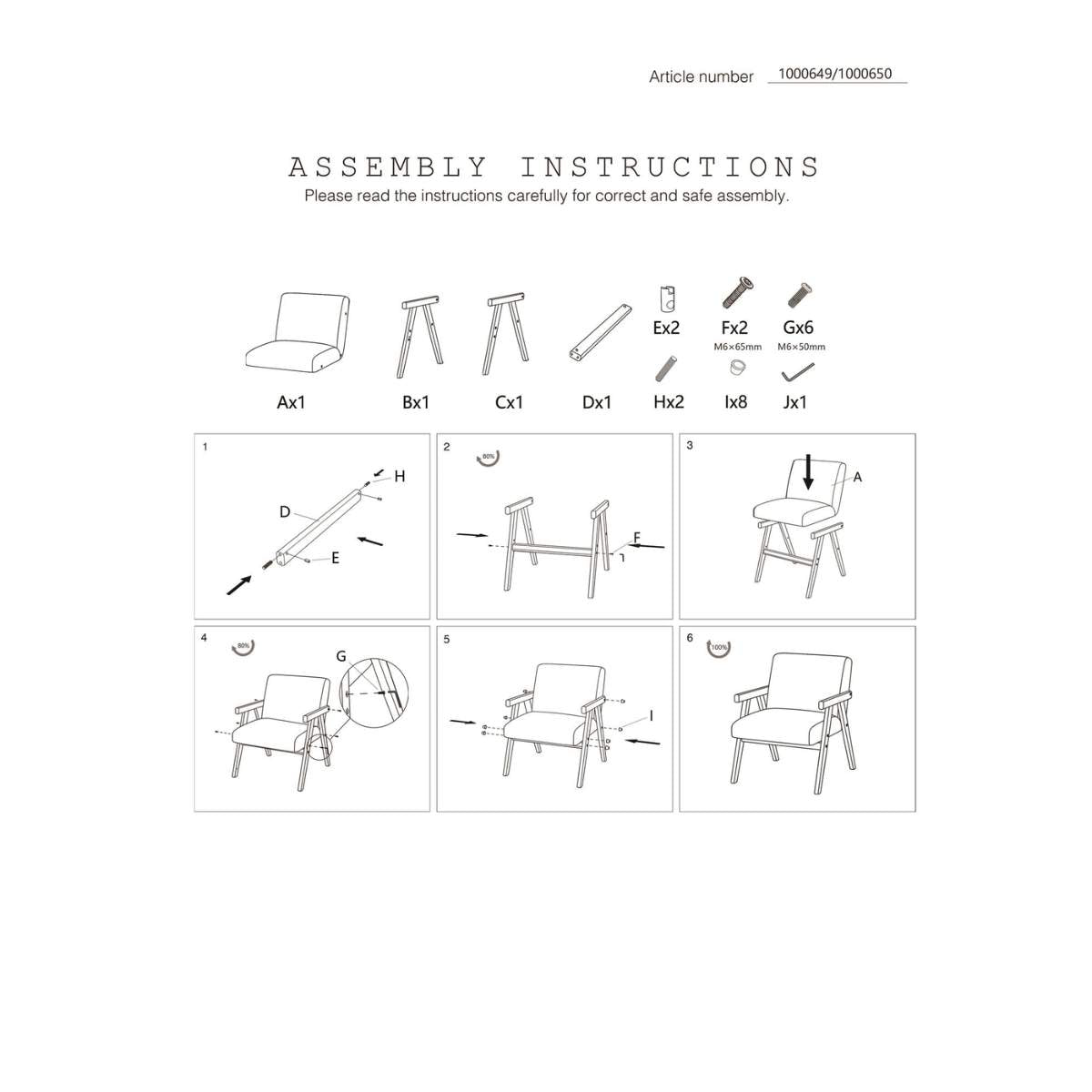 Beau&Co Lounge Chair Panadero