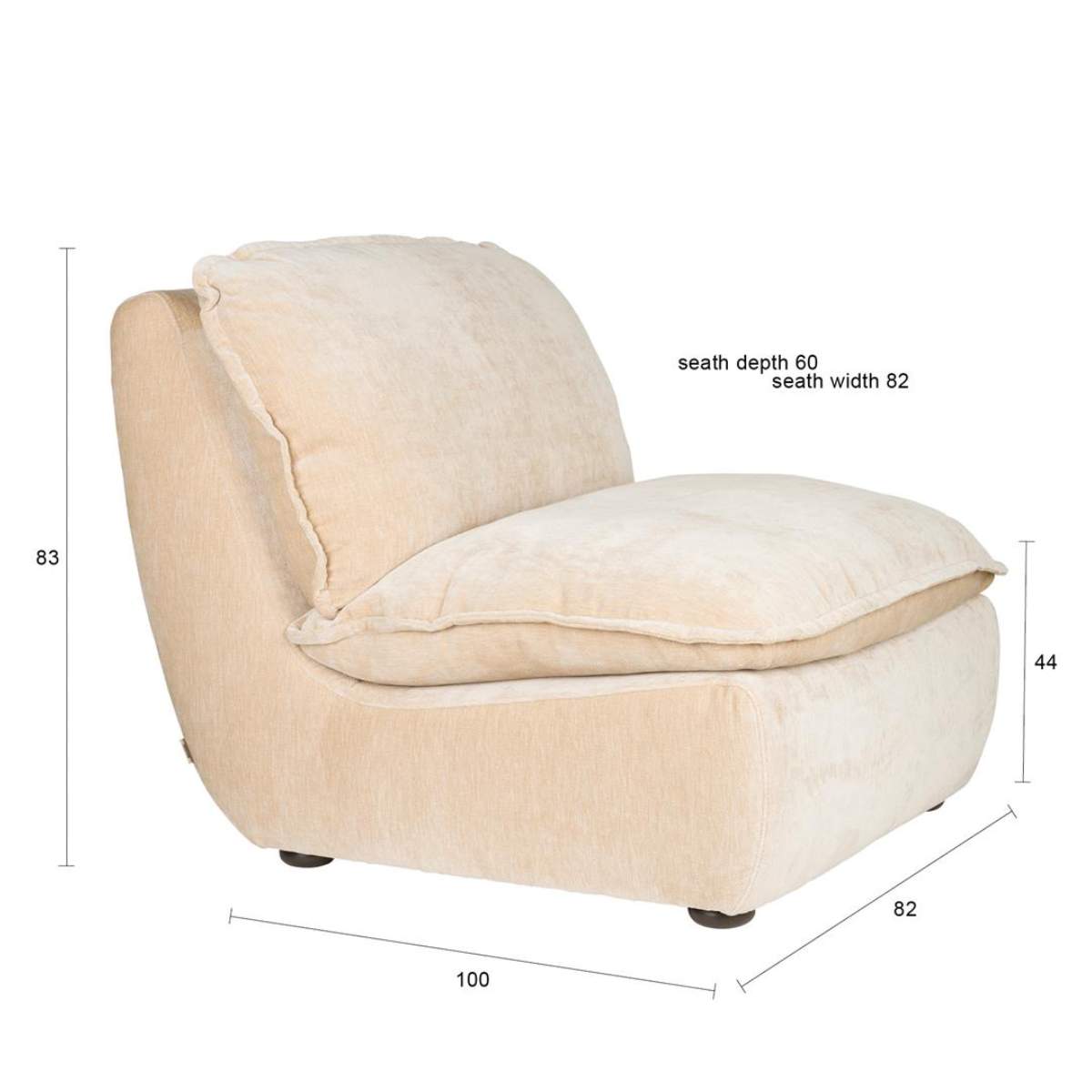 Dutch Bone Lounge Chair Radley