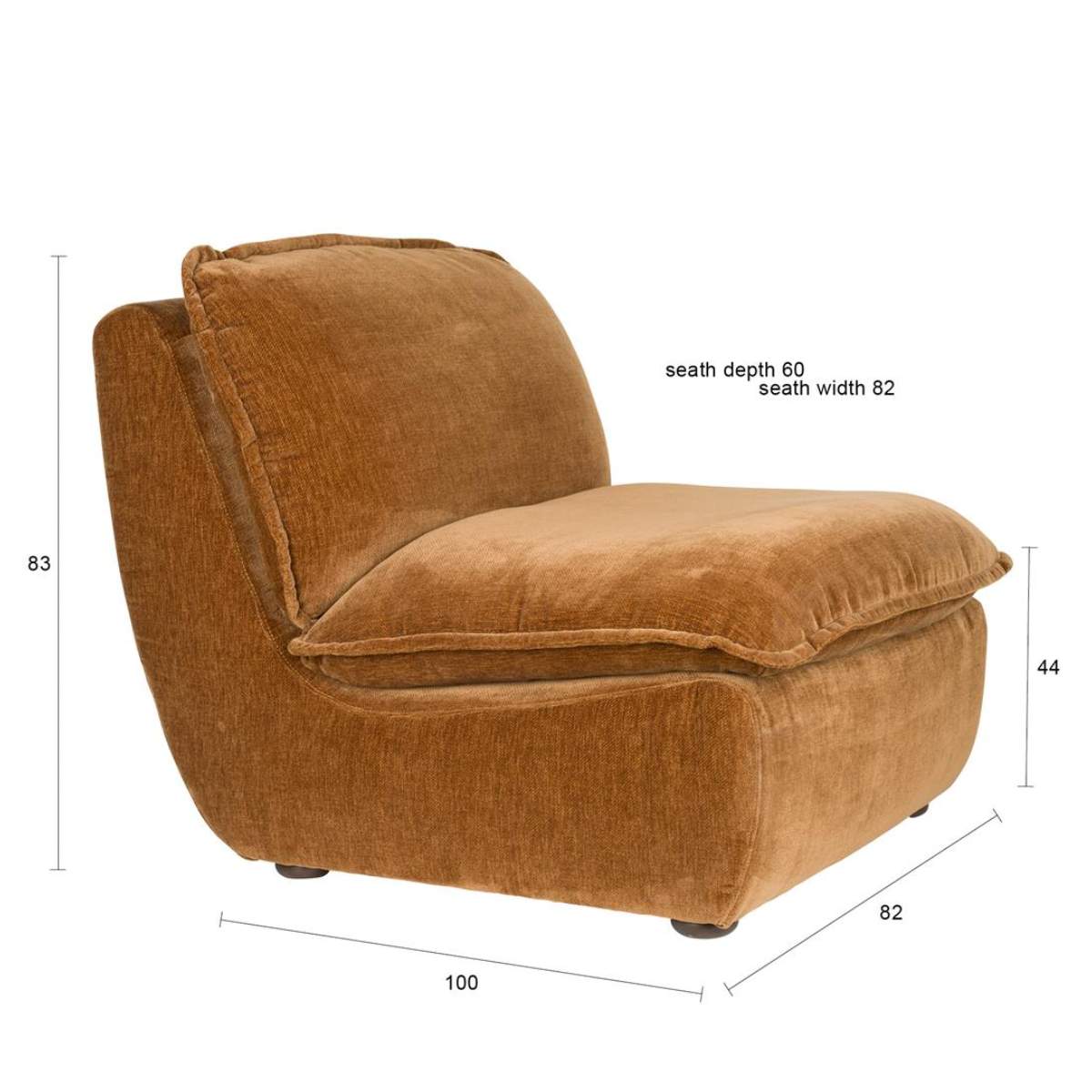Dutch Bone Lounge Chair Radley