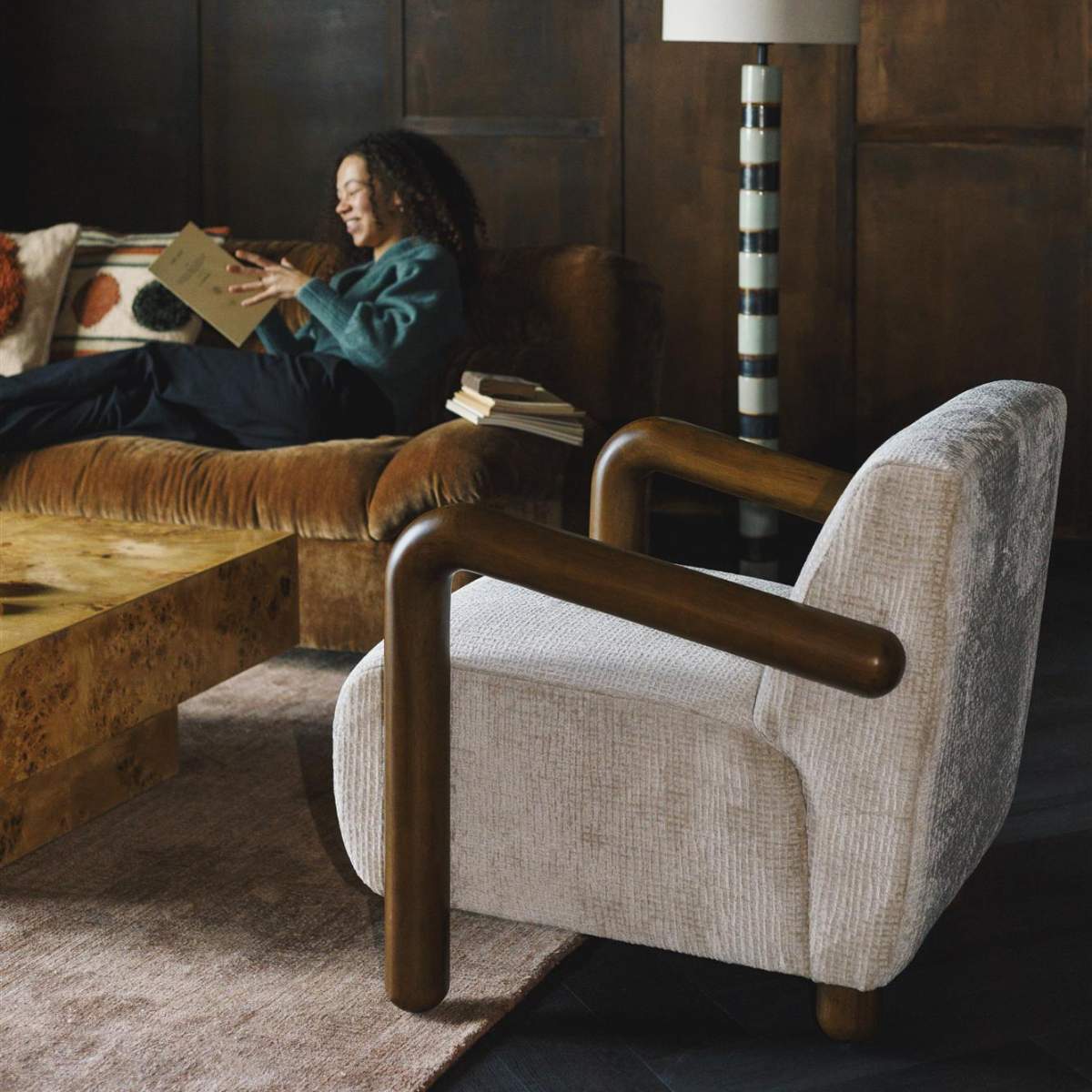 Dutch Bone Lounge Chair Robinson