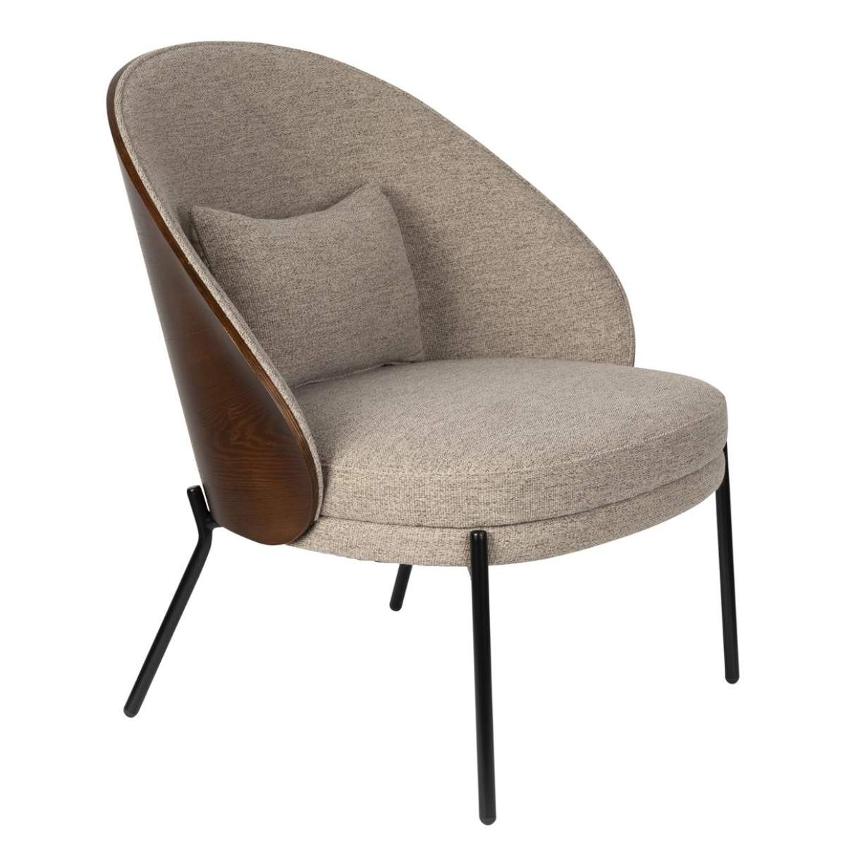 Dutch Bone Lounge Chair Rodin Beige