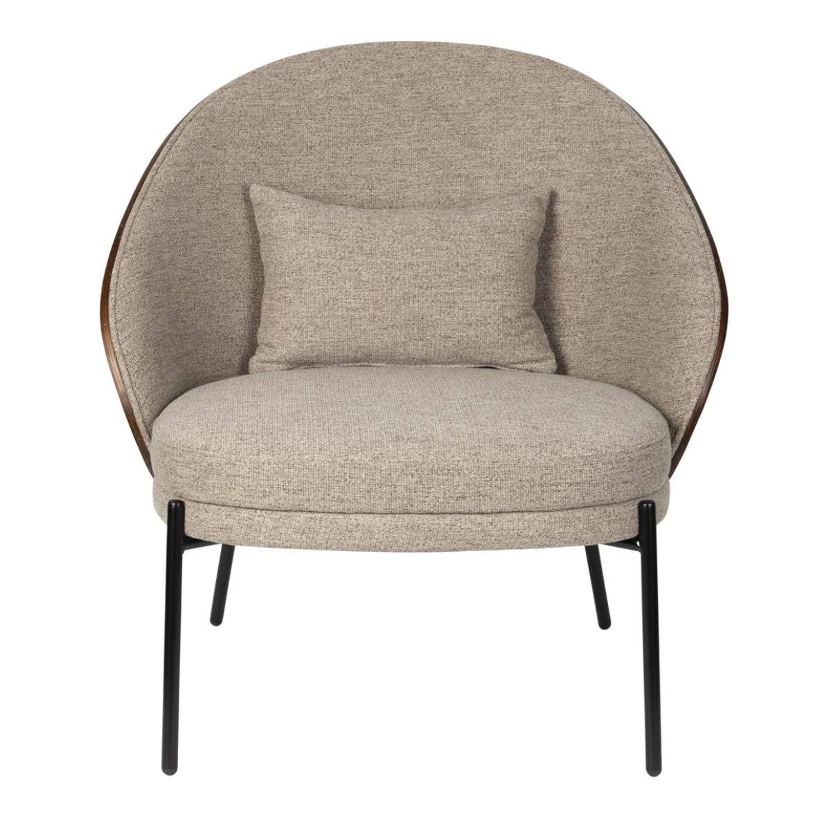 Dutch Bone Lounge Chair Rodin Beige