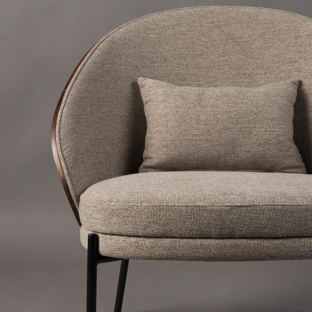 Dutch Bone Lounge Chair Rodin Beige