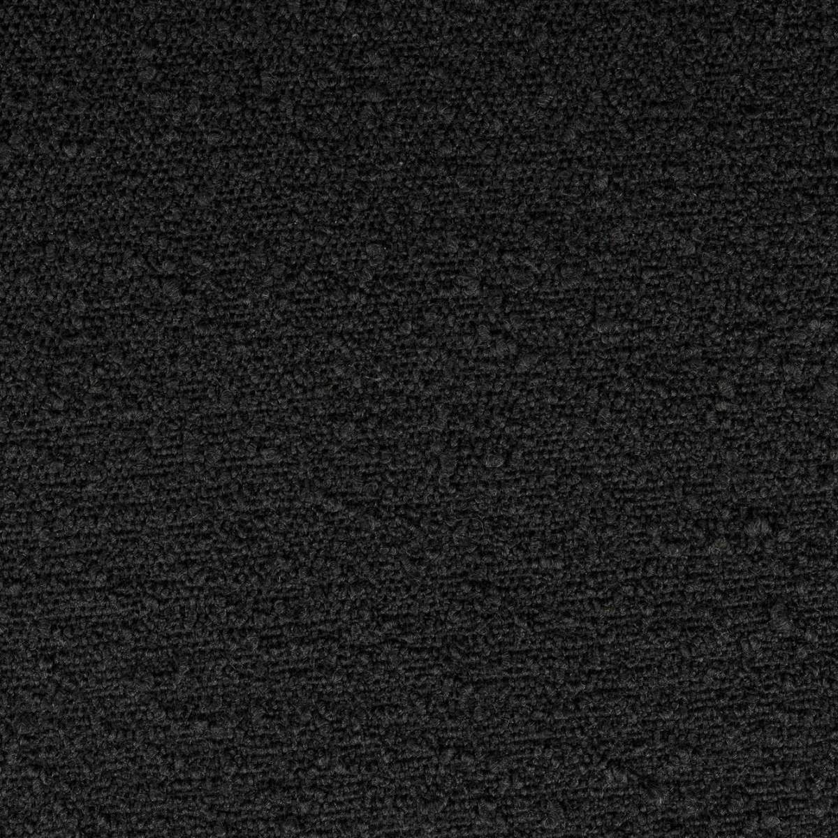 Dutch Bone Lounge Chair Rodin Bouclé Black