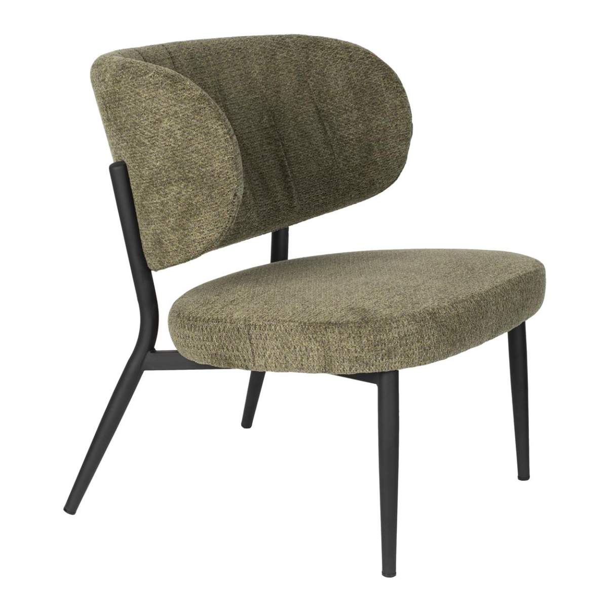 White Label Living Lounge Chair Sanne