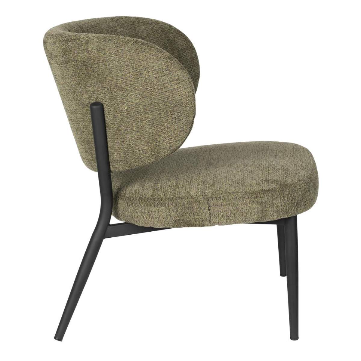 White Label Living Lounge Chair Sanne