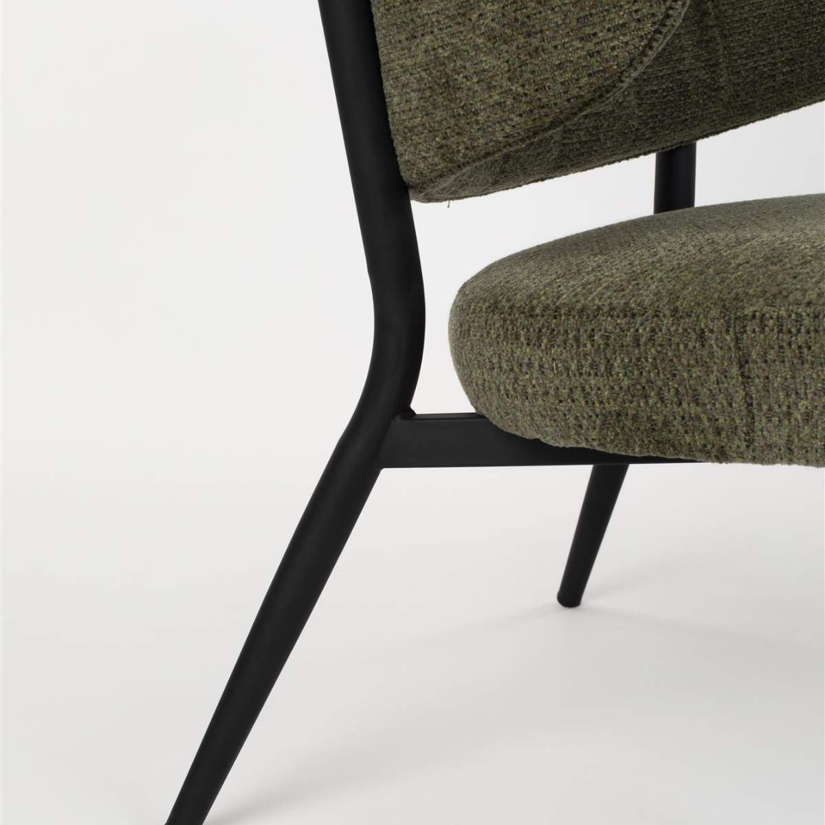 White Label Living Lounge Chair Sanne