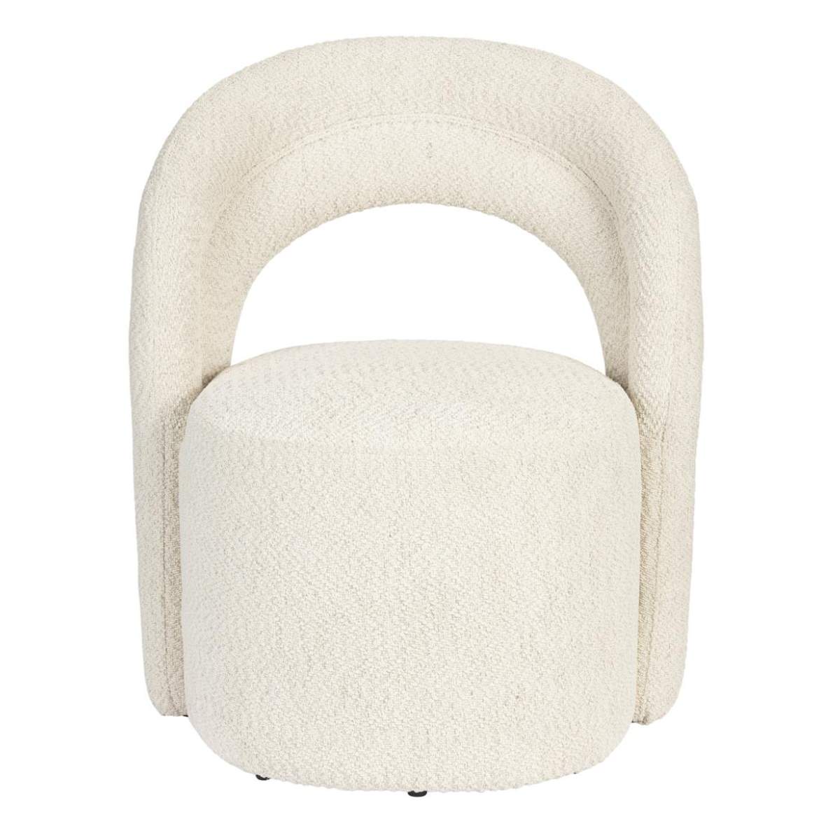 Dutch Bone Lounge Chair Seina Swivel Beige