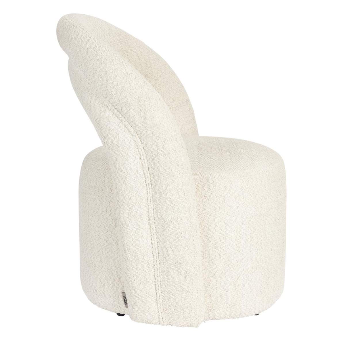 Dutch Bone Lounge Chair Seina Swivel Beige