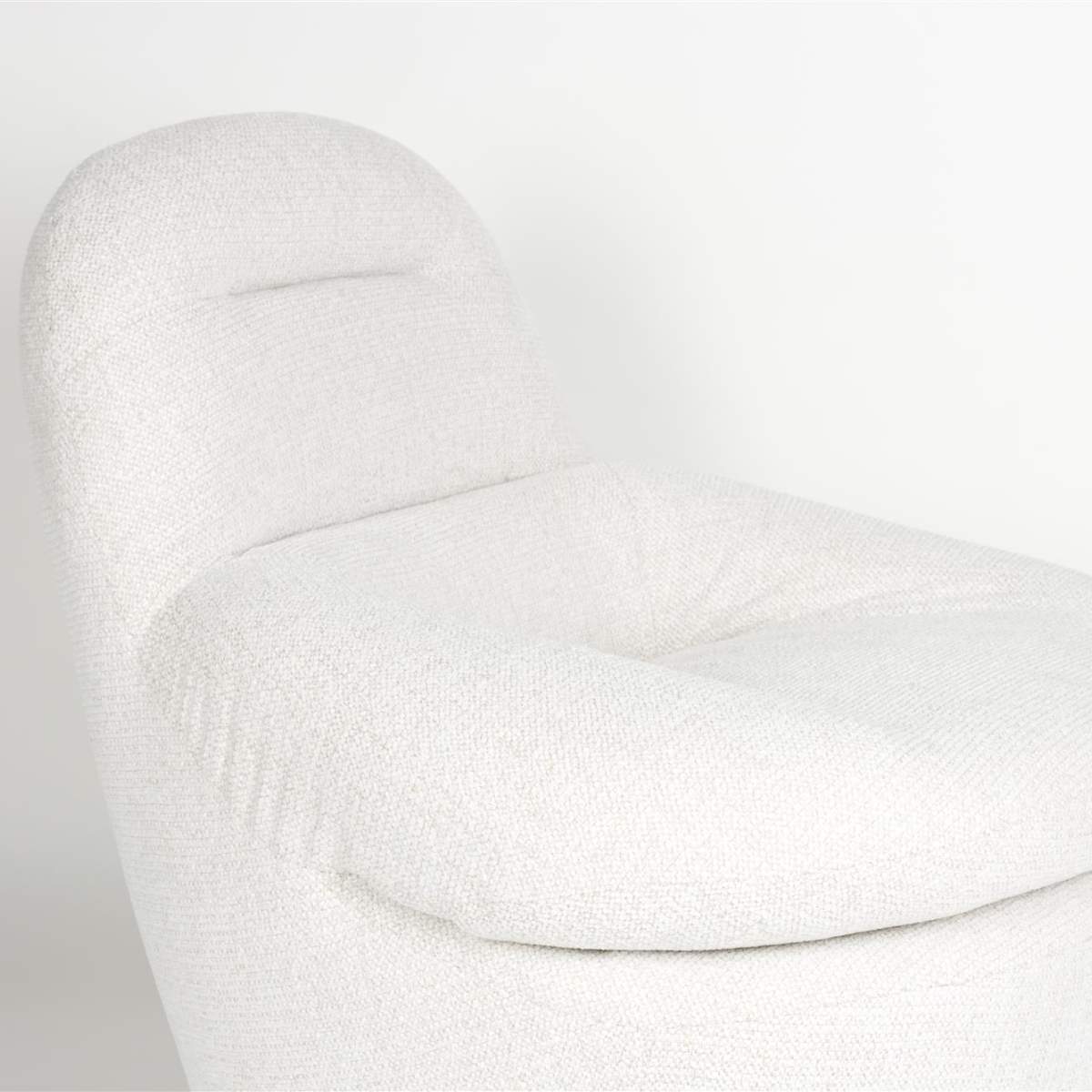White Label Living Lounge Chair Velvoro
