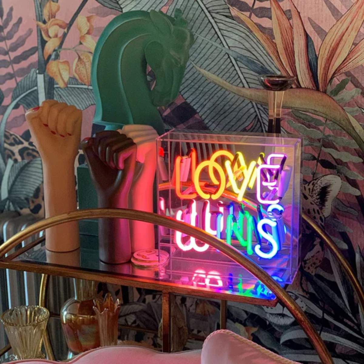 Locomocean Love Wins Neon Sign