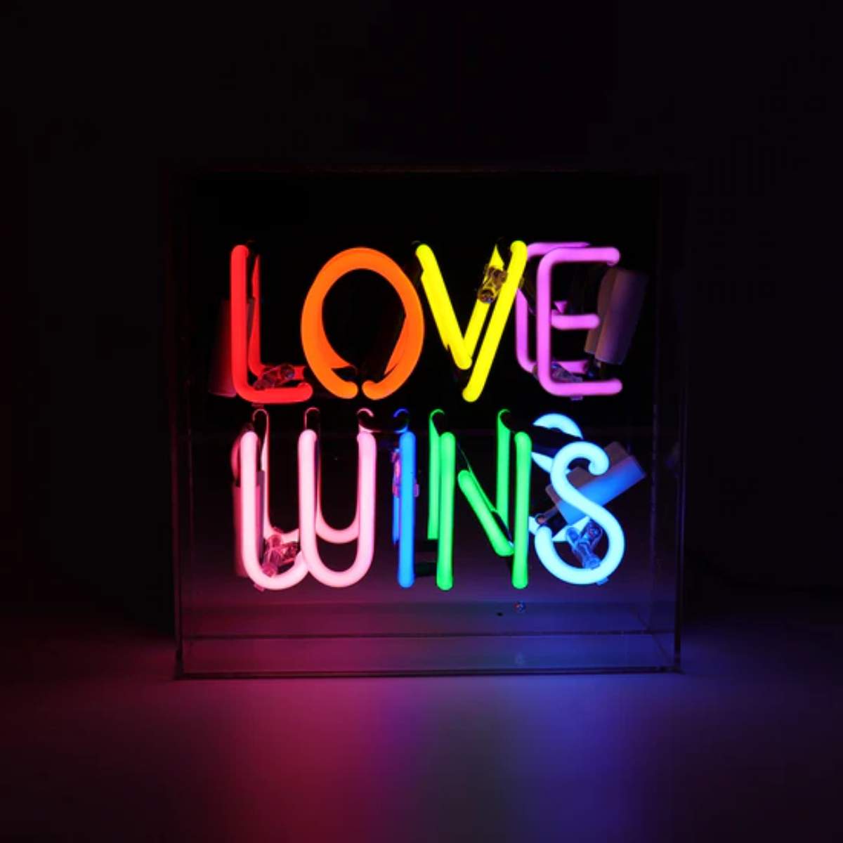 Locomocean Love Wins Neon Sign