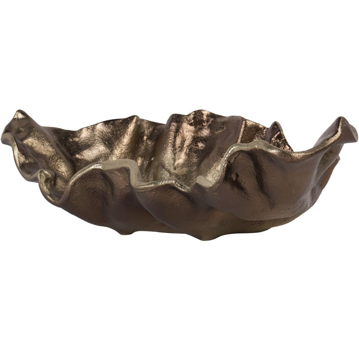 Libra Interiors Lowe Cast Aluminium Bowl Small 36cm - Set of 2