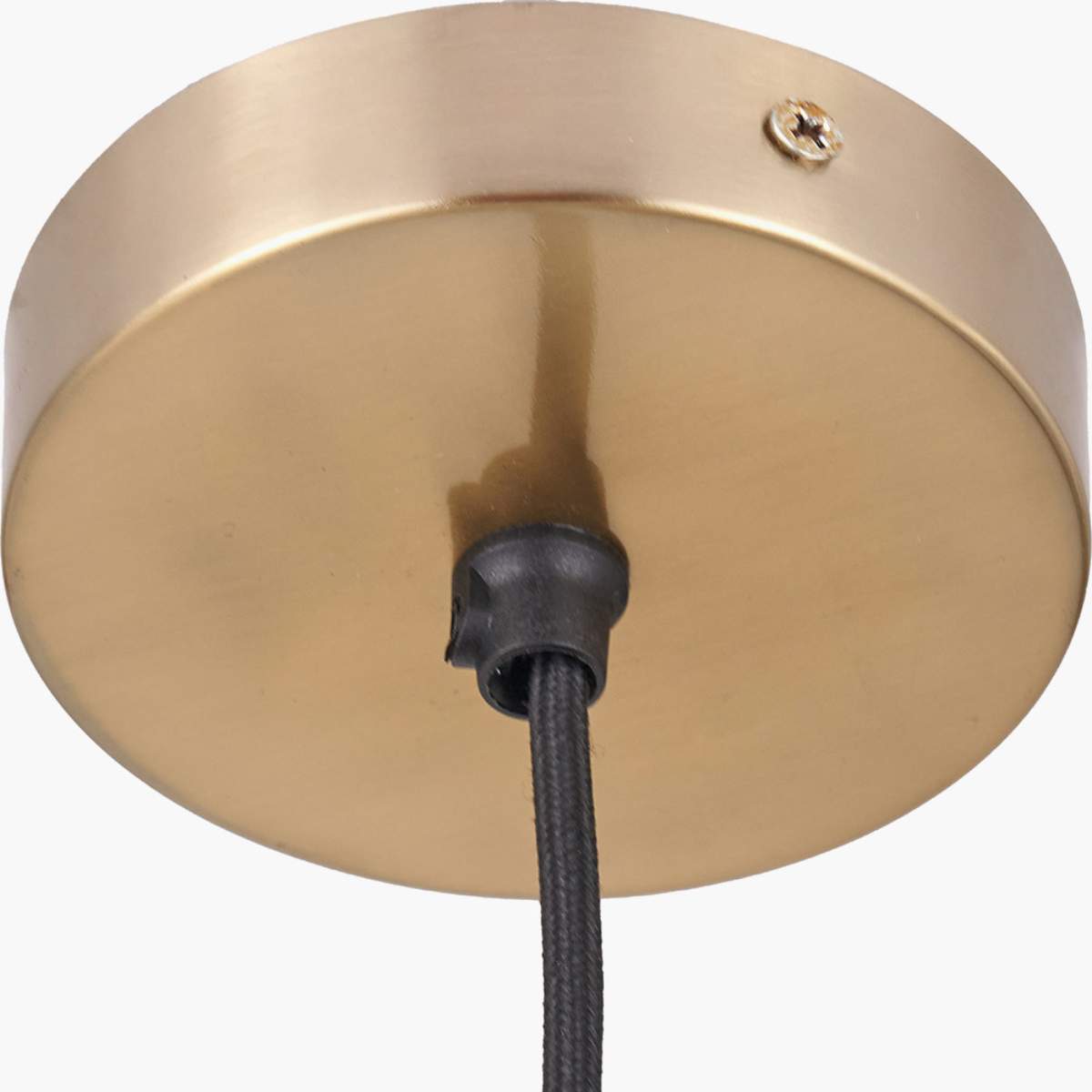 Pacific Lifestyle Loxley Ripple Effect Light Brown Glass Pendant