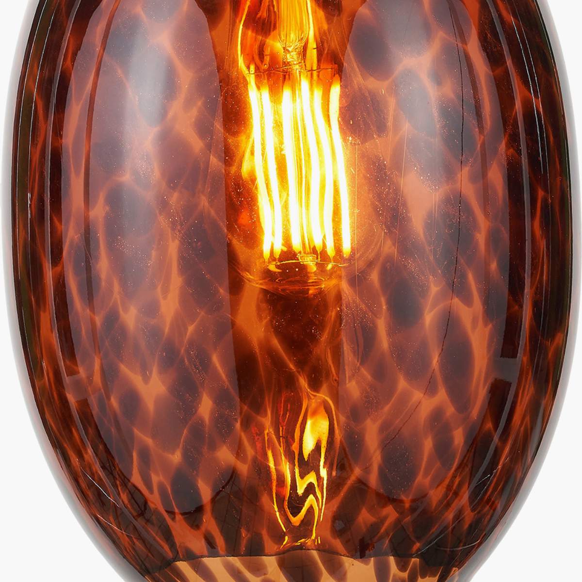 Pacific Lifestyle Lucien Tortoiseshell Glass Pendant