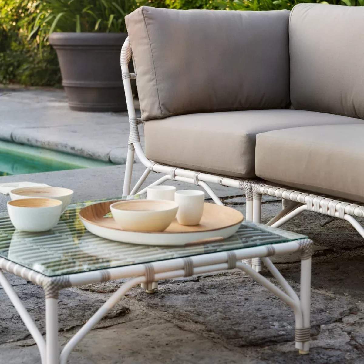 Vincent Shepherd Lucy Coffee Table Glass Top