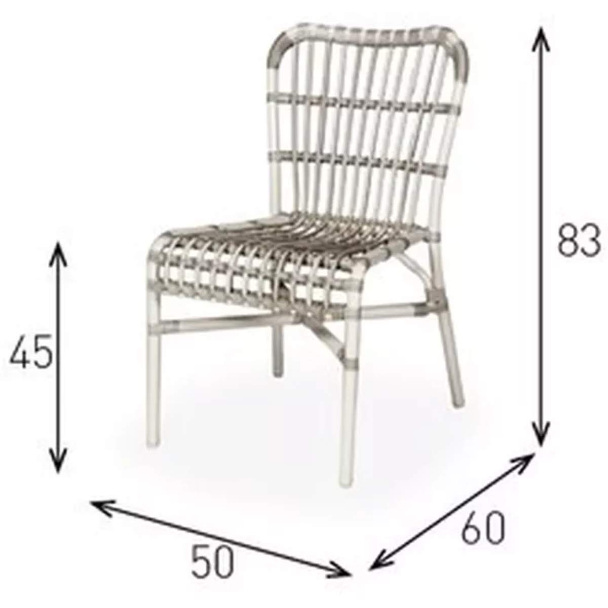 Vincent Shepherd Lucy Outdoor Dining Chair