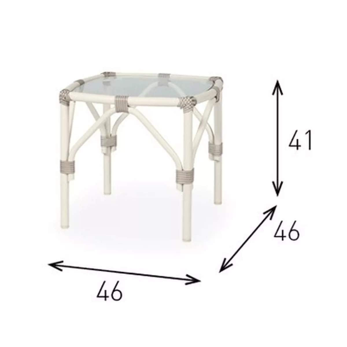 Vincent Shepherd Lucy Side table - Square