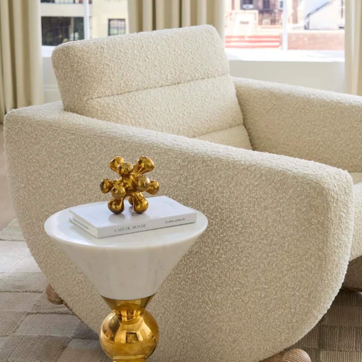 Jonathan David Rocking Chair Jonathan Adler Luna Rocking Chair – Beaumonde