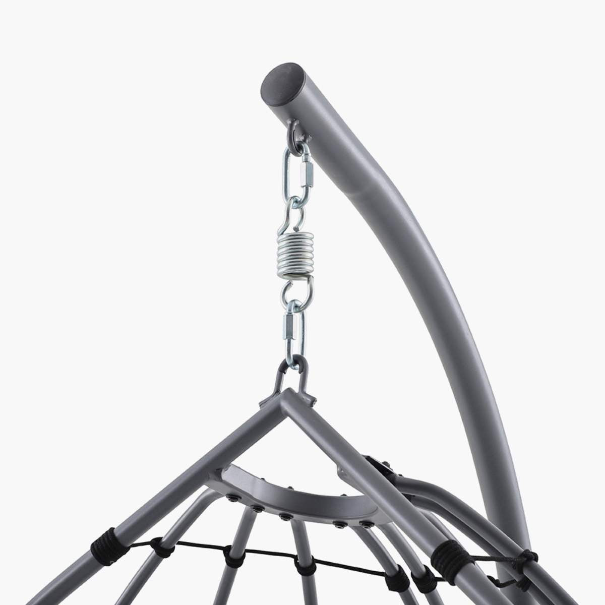 Pacific Lifestyle Lyon Anthracite Outdoor Single Hanging Chair