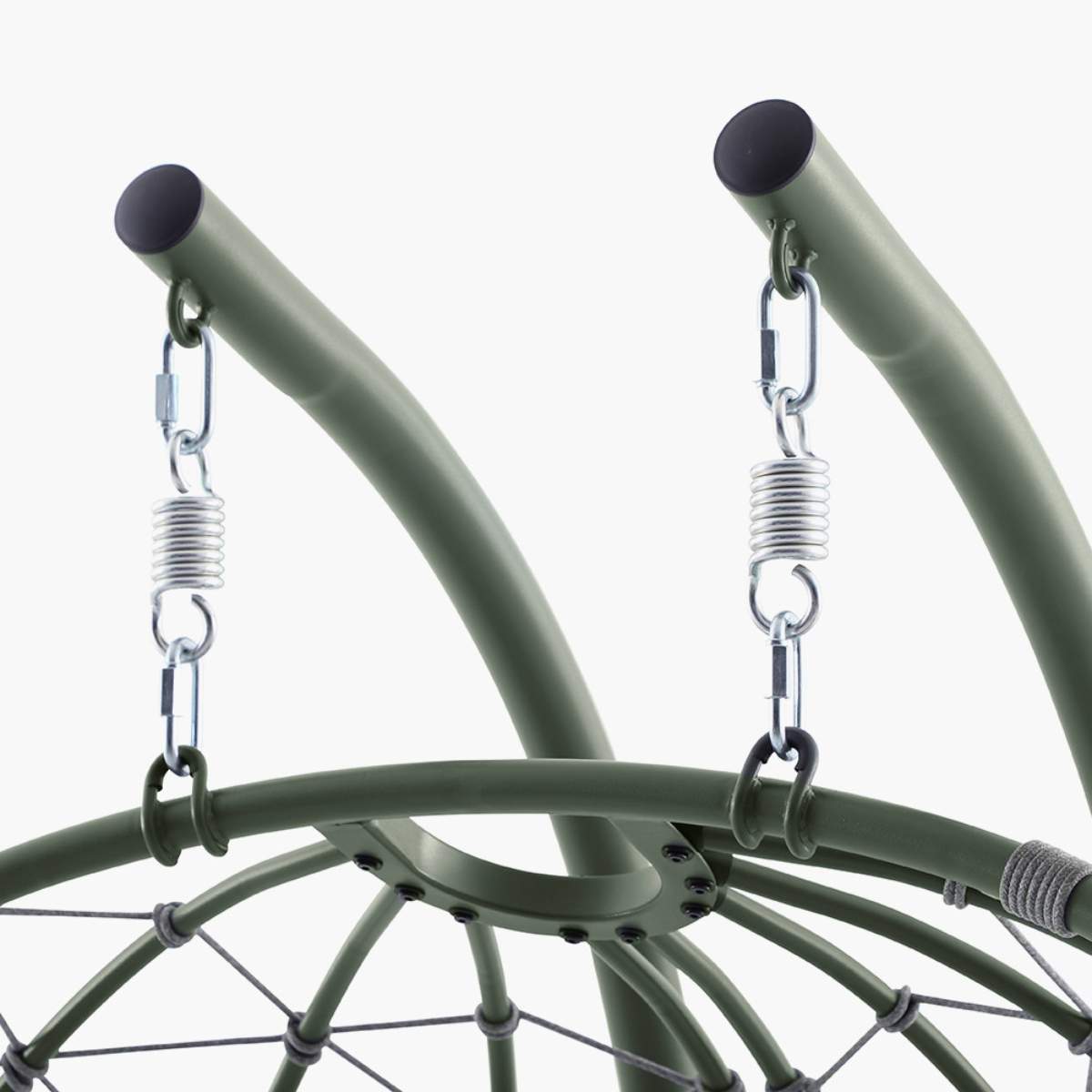 Pacific Lifestyle Lyon Moss Green Outdoor Double Hanging Chair