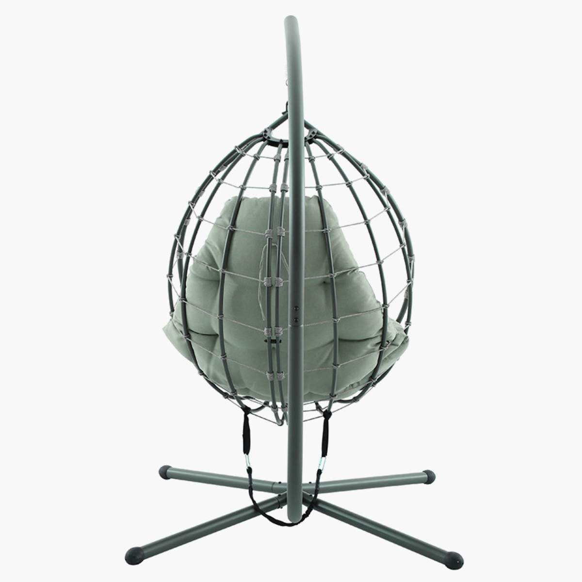Pacific Lifestyle Lyon Moss Green Outdoor Single Hanging Chair