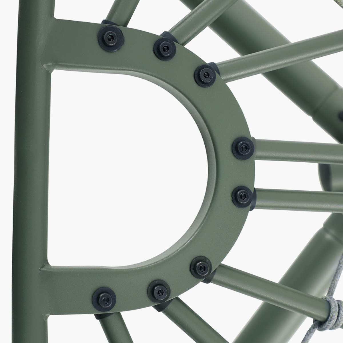 Pacific Lifestyle Lyon Moss Green Outdoor Single Hanging Chair
