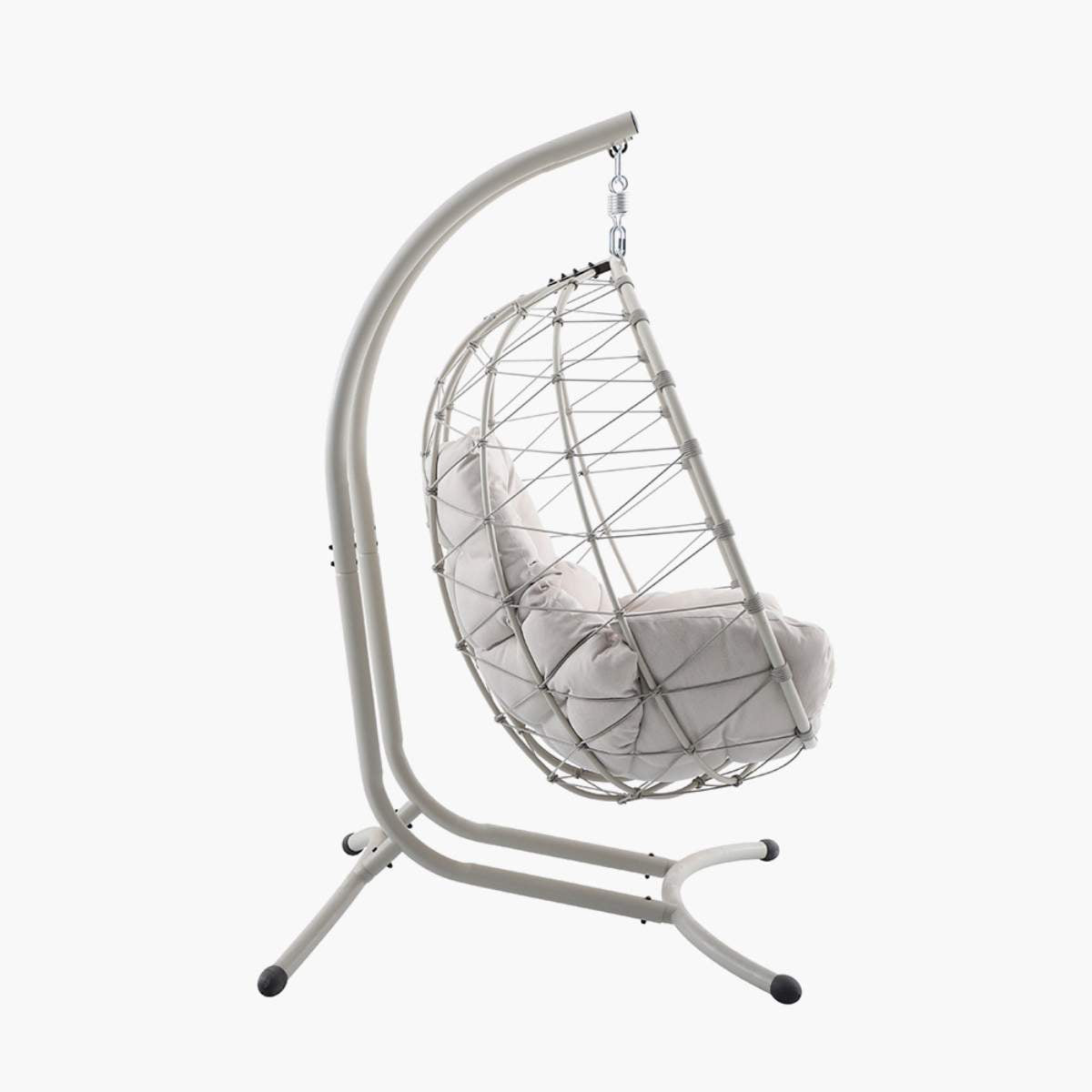 Pacific Lifestyle Lyon Putty Outdoor Double Hanging Chair