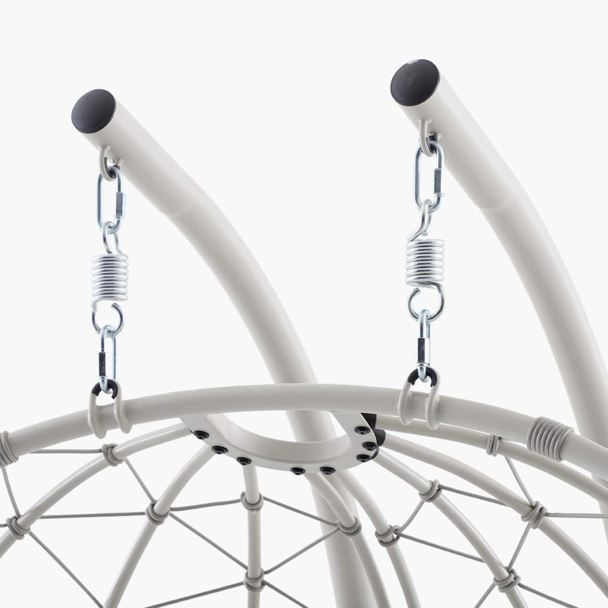 Pacific Lifestyle Lyon Putty Outdoor Double Hanging Chair