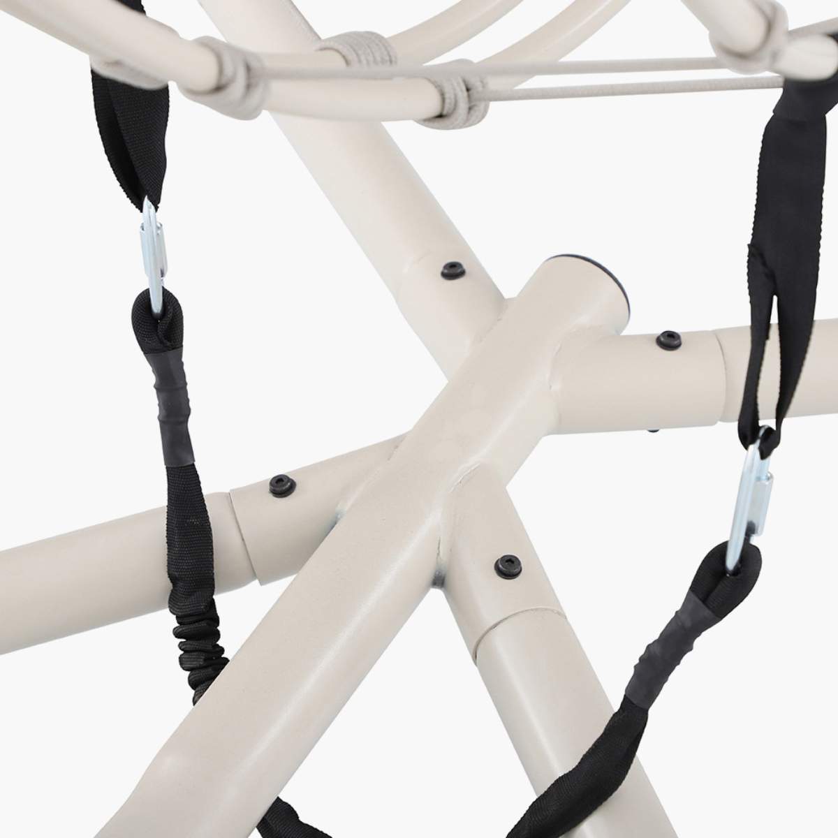 Pacific Lifestyle Lyon Putty Outdoor Single Hanging Chair