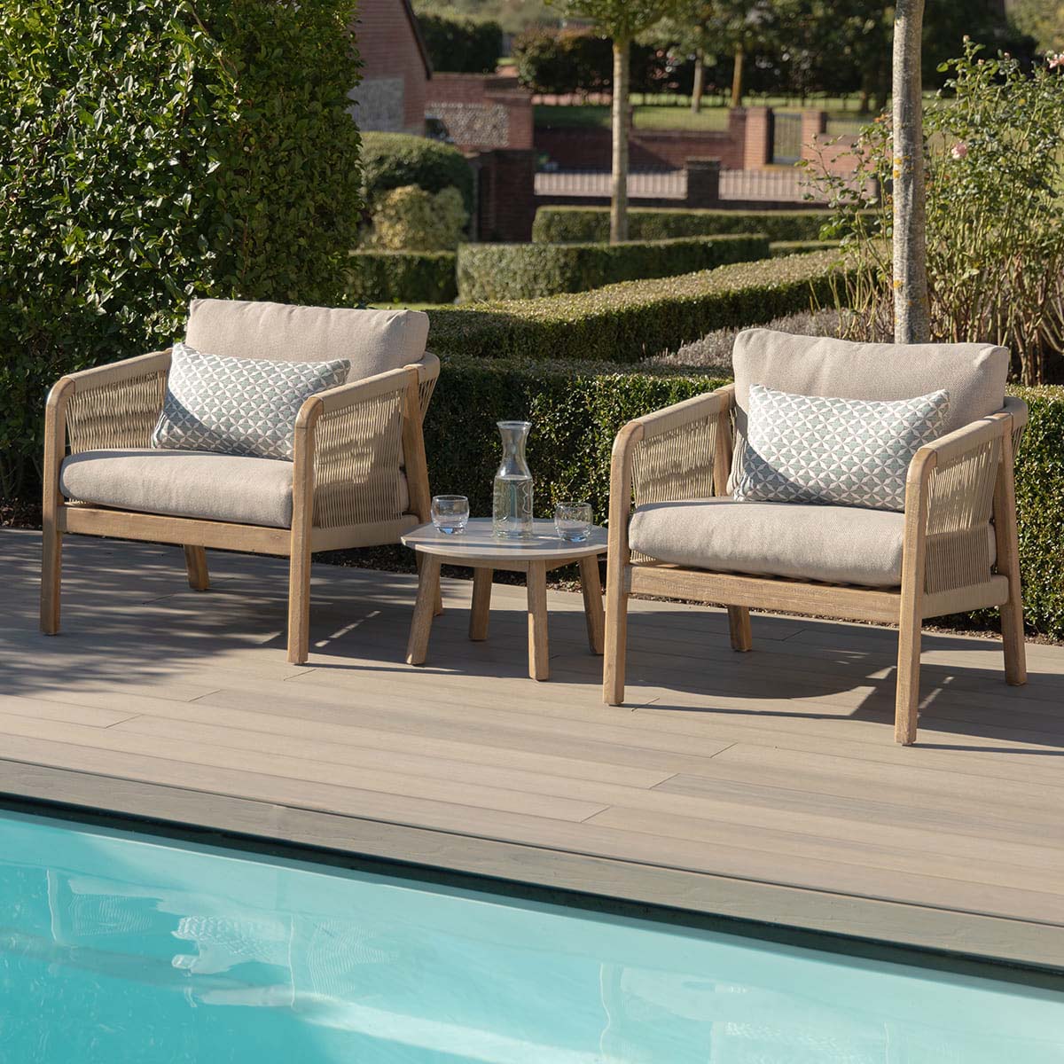 Maze - Natural Martinique Lounge Set