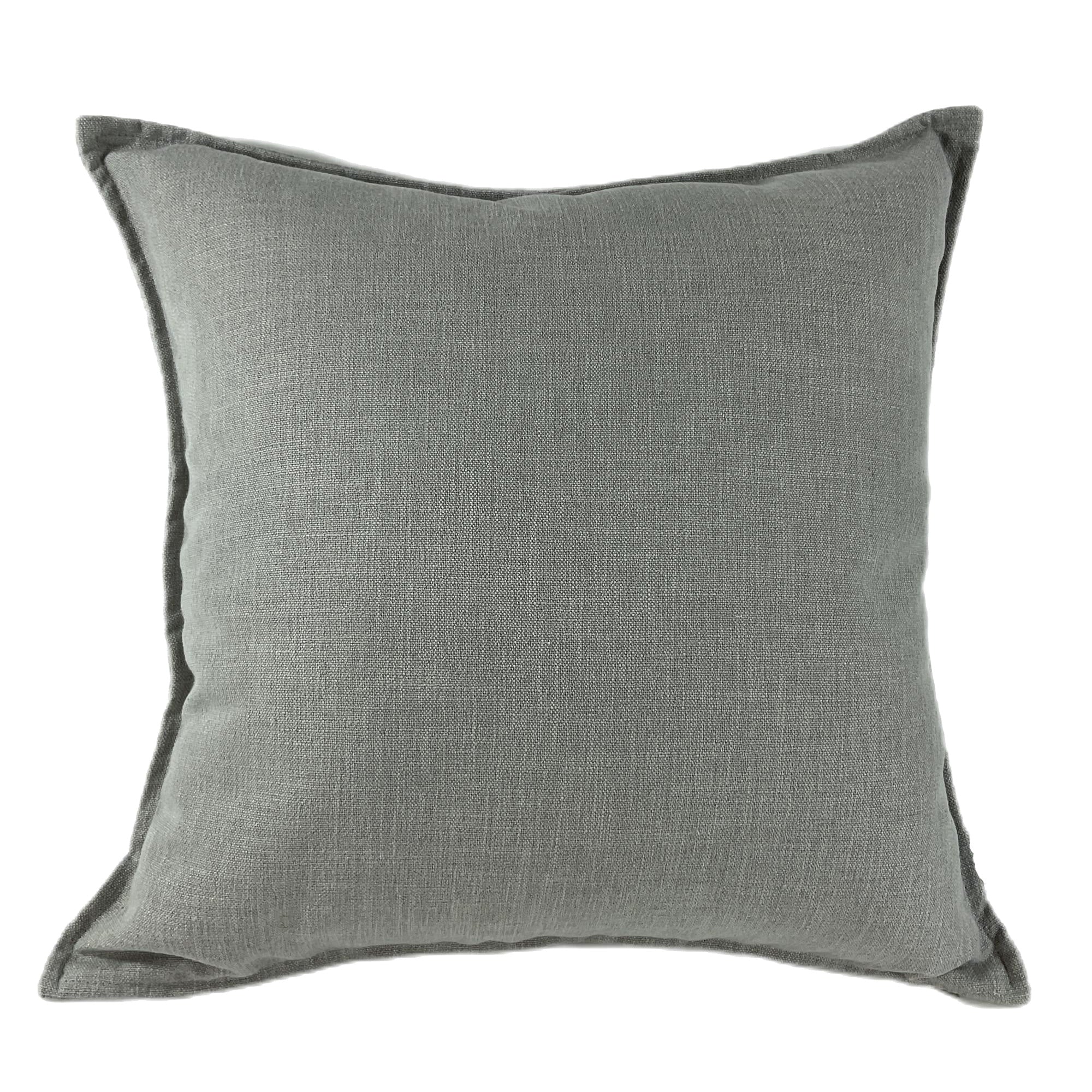 Malini Poly Linen Mix With Flange Grey
