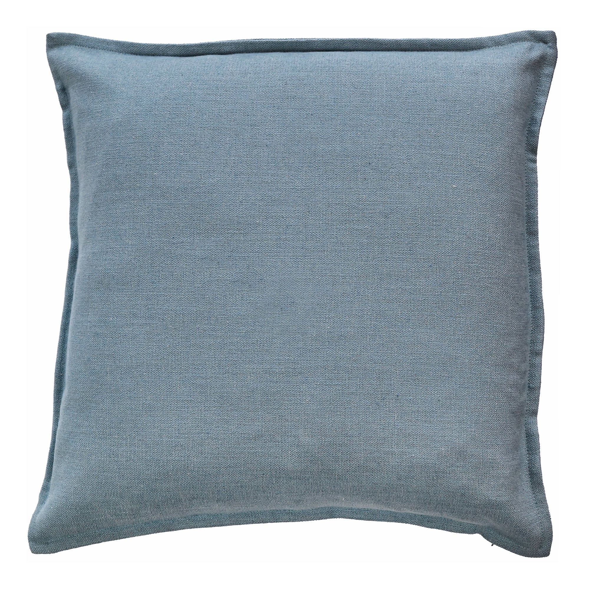 Malini Poly Linen Mix With Flange Seafoam