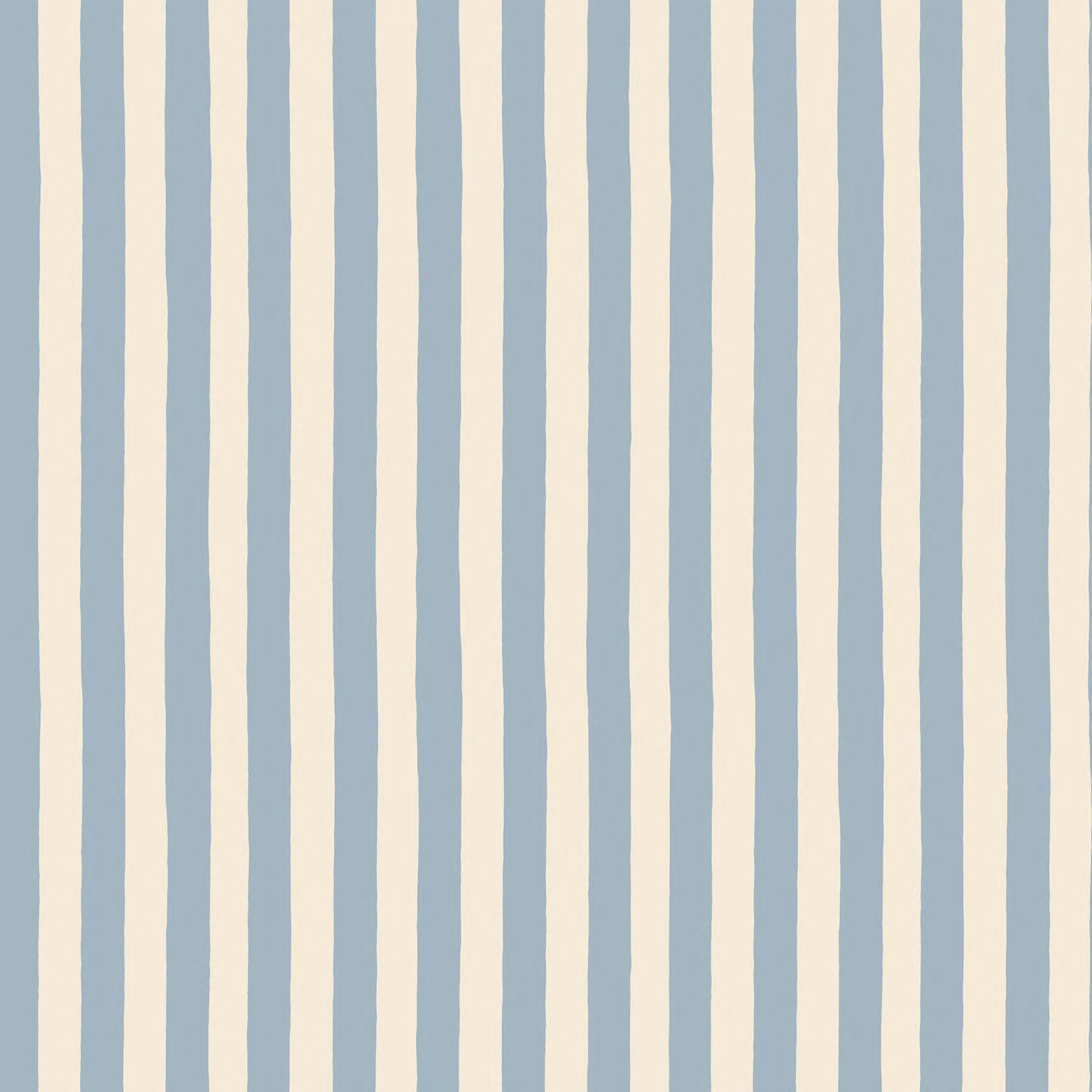Josephine Munsey Medium Hand Painted Stripe - Beryl and Colethrop Cream - Roll