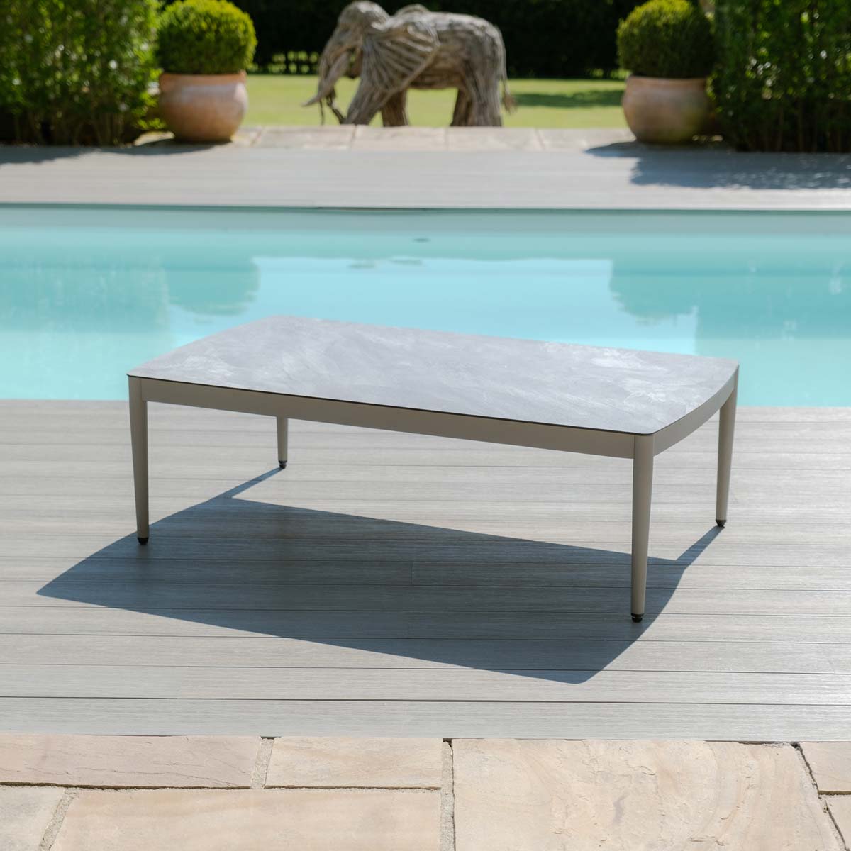 Maze Cool Linen Milan 2 Seat sofa set