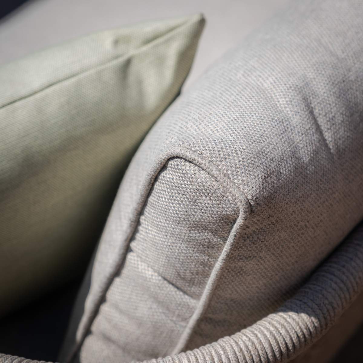 Maze Cool Linen Monaco Large Corner Sofa