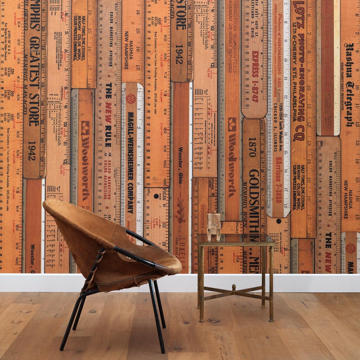 NLXL Rulers Small Wallpaper-Beaumonde