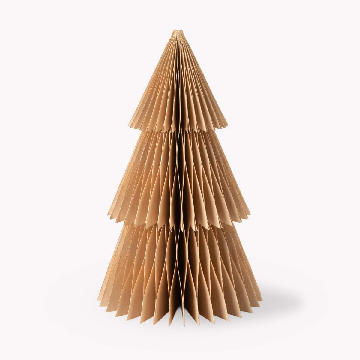 Garden Trading Maddox Christmas Tree Medium Truffle Gold - Pack of 6