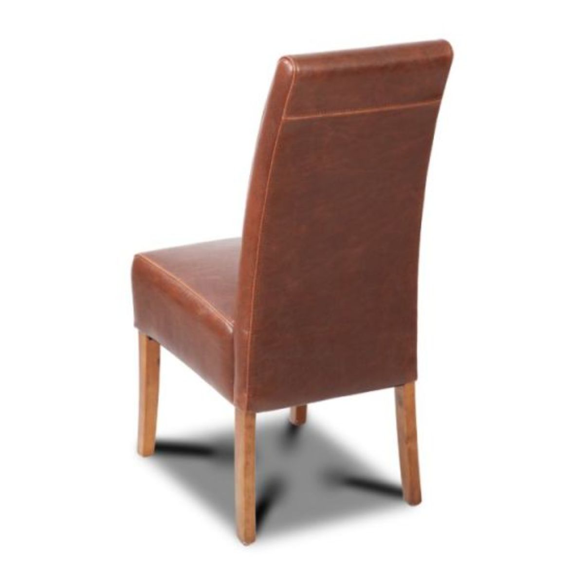 Trade Furniture Madrid Leather Dining Chair Dark Leg