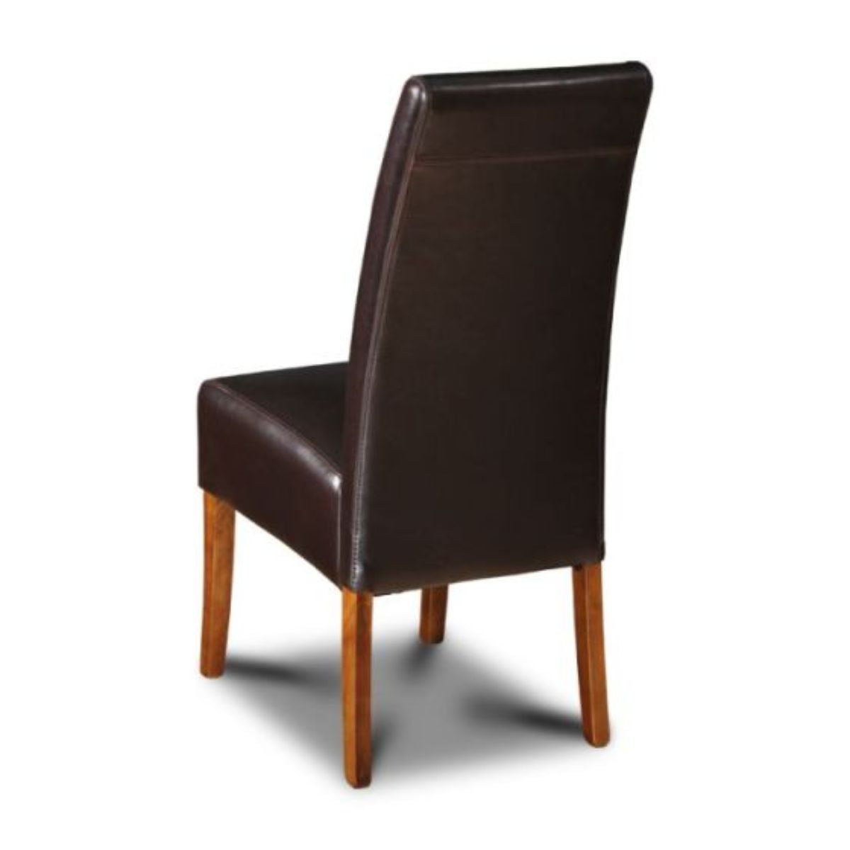 Trade Furniture Madrid Leather Dining Chair Dark Leg