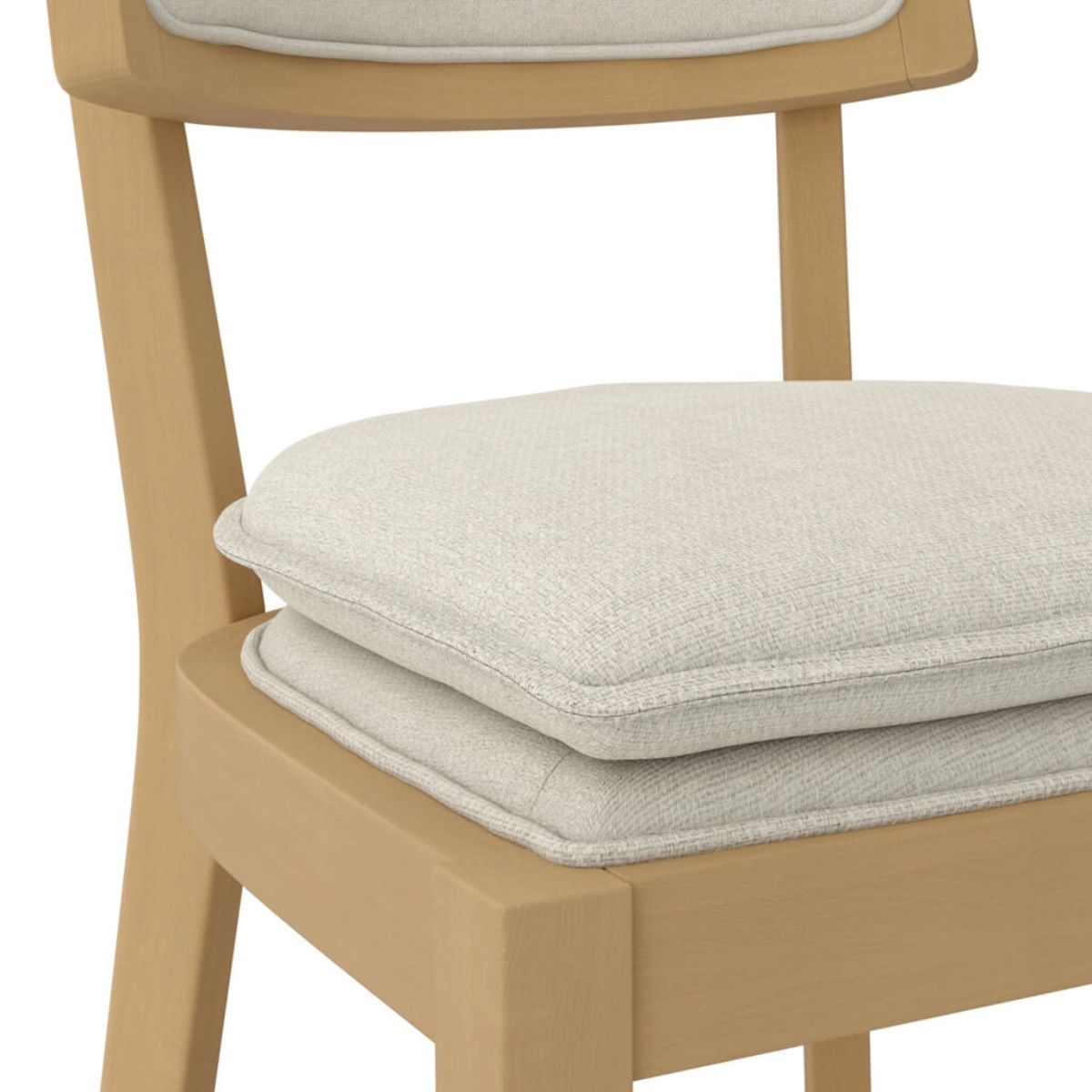 HO+ME Maggie Frost and Umber Chair
