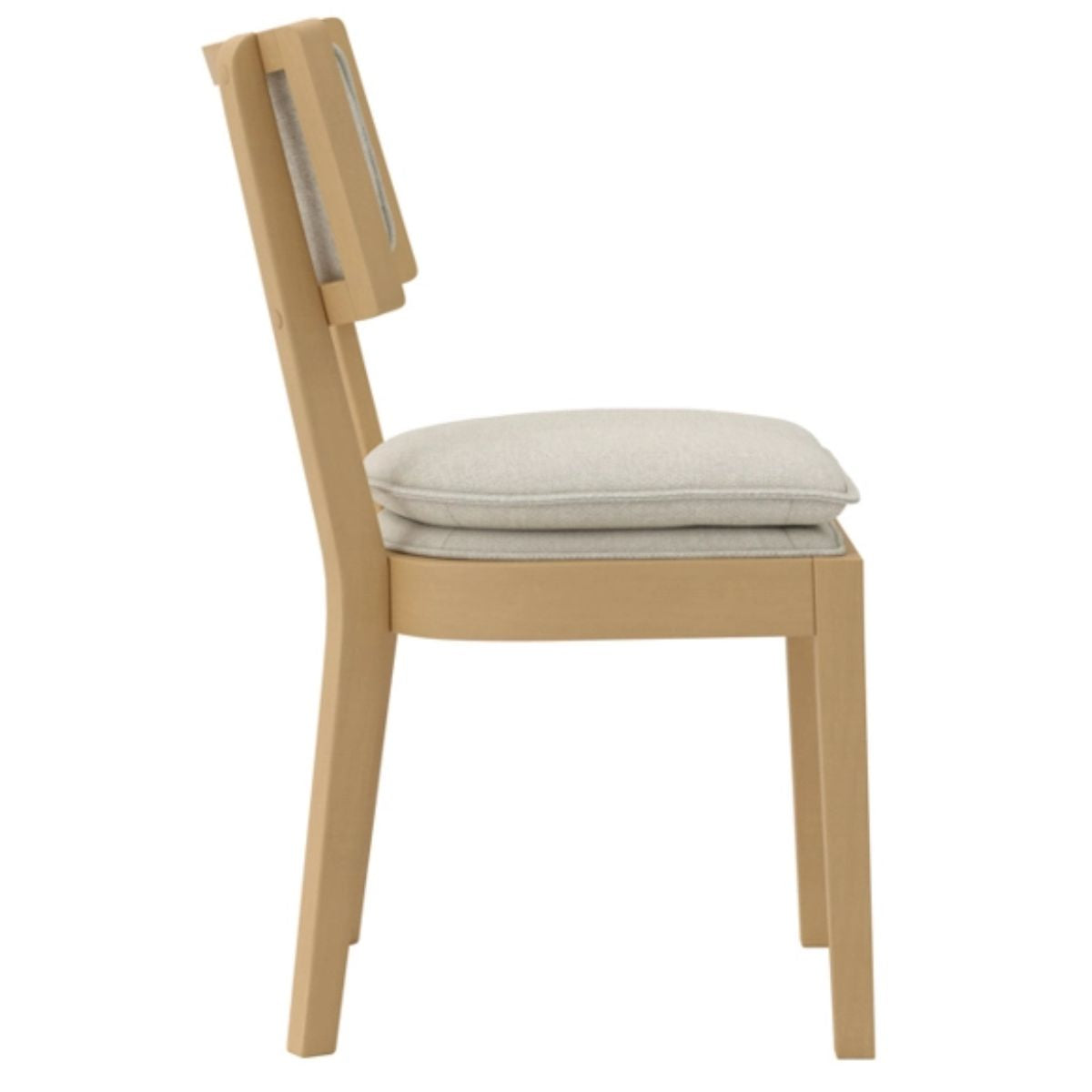 HO+ME Maggie Frost and Umber Chair